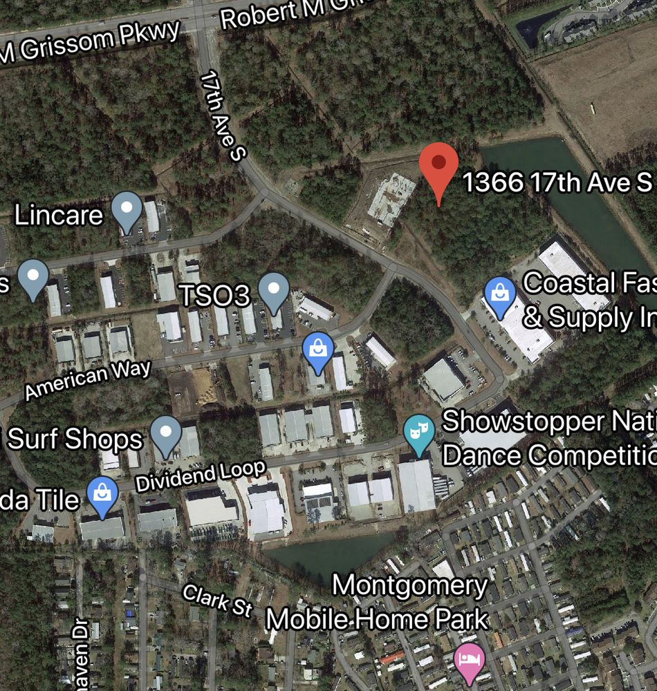 North Industrial Park - Lot 15 : 1366 17th Ave S, Myrtle Beach, SC 29577